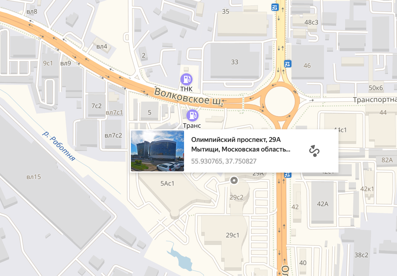 Мытищи олимпийский проспект карта